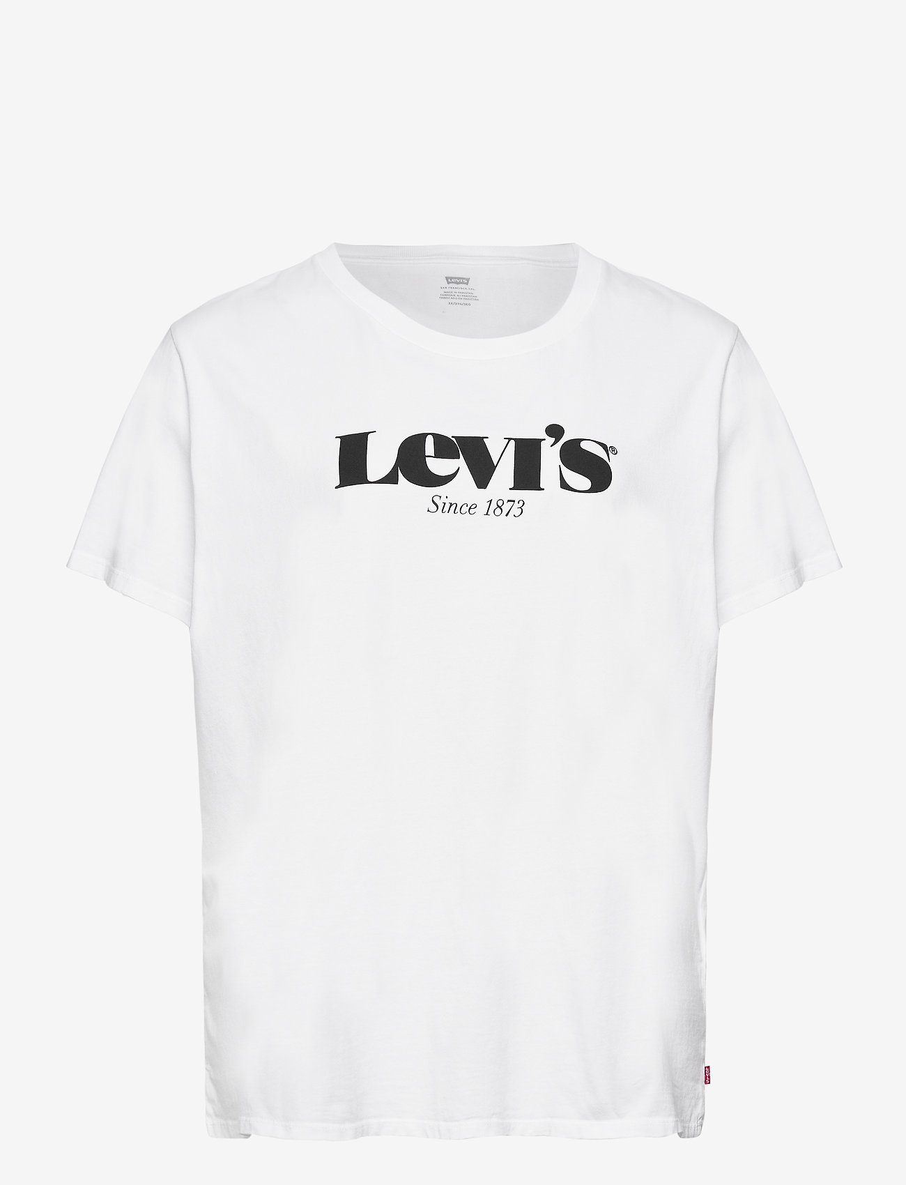Levi's Plus Size - PL PERFECT TEE PL NEW LOGO WHI - neutrals - 0