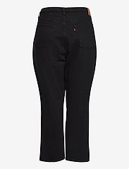 Levi's Plus Size - PL RIBCAGE STRAIGHT ANK BLACK - džinsa bikses ar taisnām starām - blacks - 1