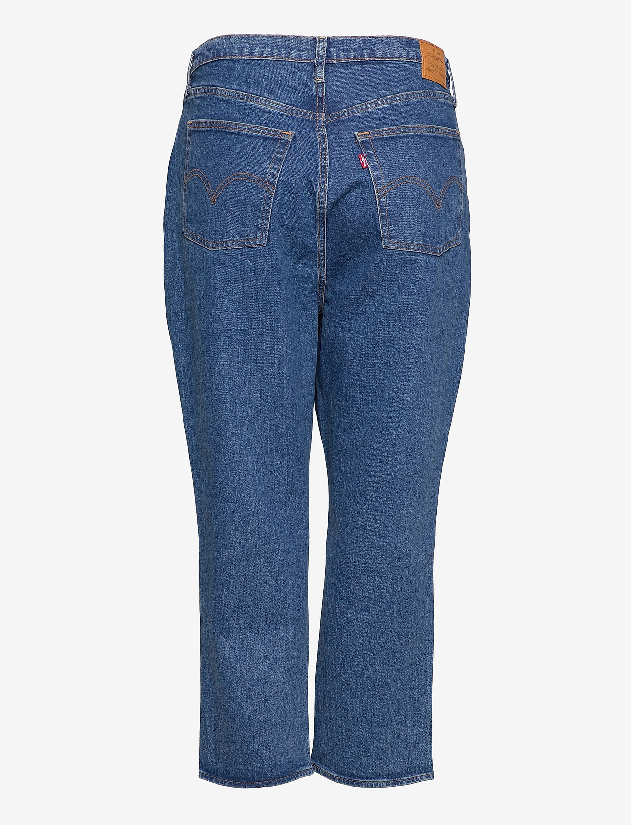 Levi's Plus Size - PL RIBCAGE STRAIGHT ANK JAZZ G - raka jeans - med indigo - flat finish - 1
