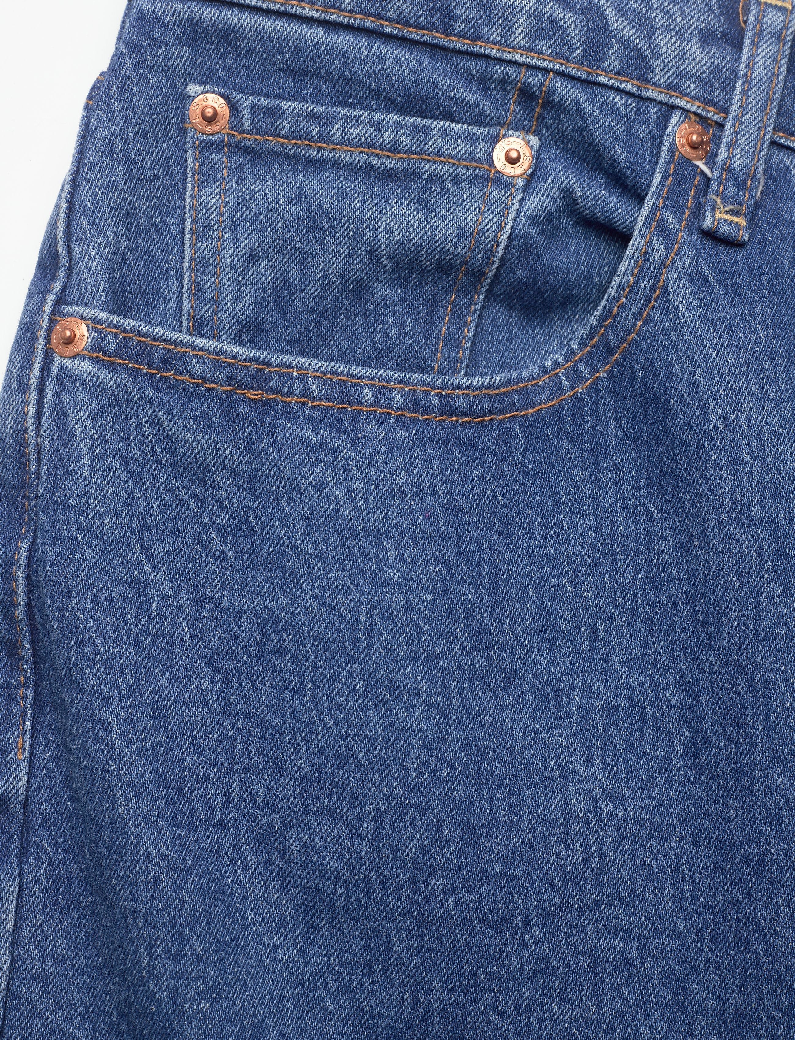 Levi's Plus Size - PL RIBCAGE STRAIGHT ANK JAZZ P - med indigo - worn in - 2