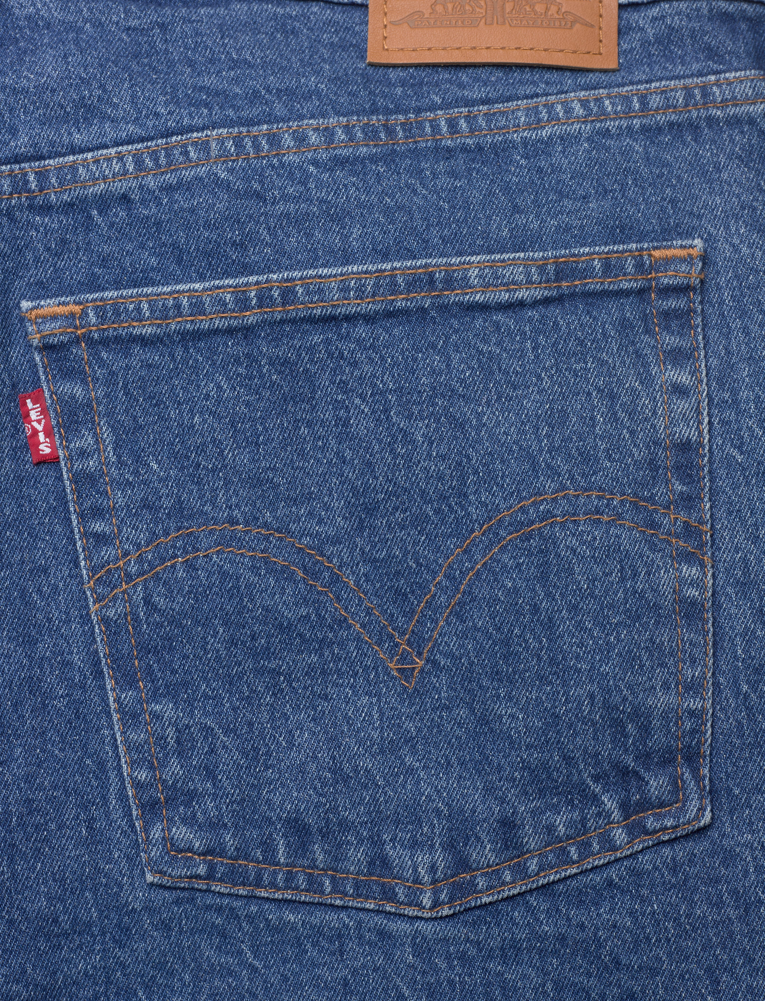 Levi's Plus Size - PL RIBCAGE STRAIGHT ANK JAZZ P - med indigo - worn in - 4