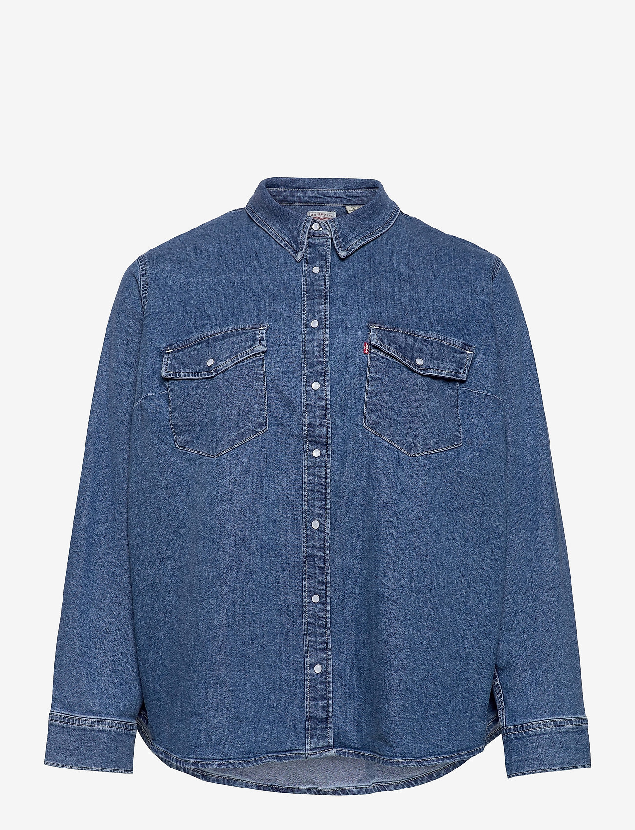 Levi's Plus Size - PL ESSENTIAL WESTERN GOING STE - med indigo - flat finish - 0