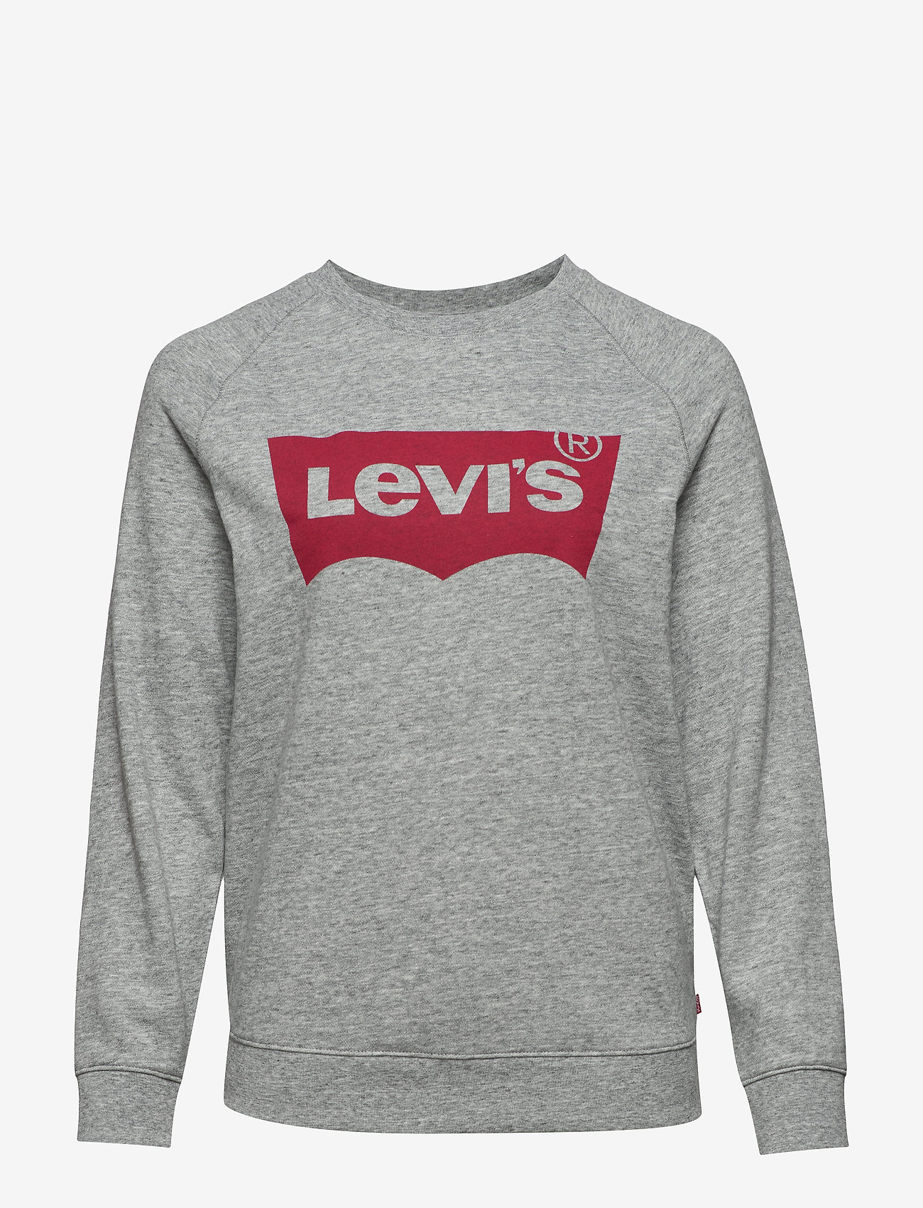 PL RELAXED GRAPHIC CREW PLUS F - GREYS