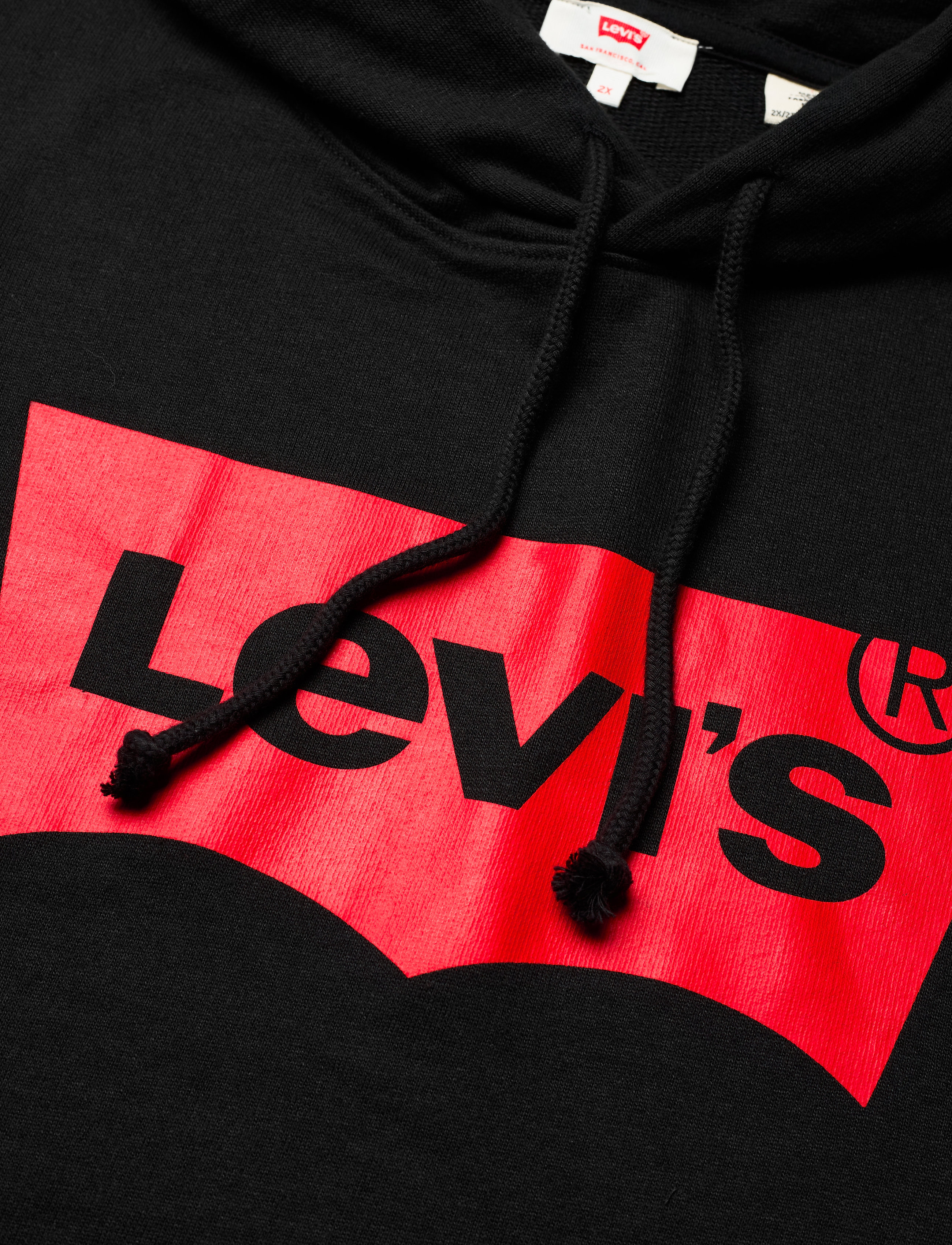Levi's Plus Size - PL GRAPHIC STRD HOODIE PL HOOD - blacks - 2