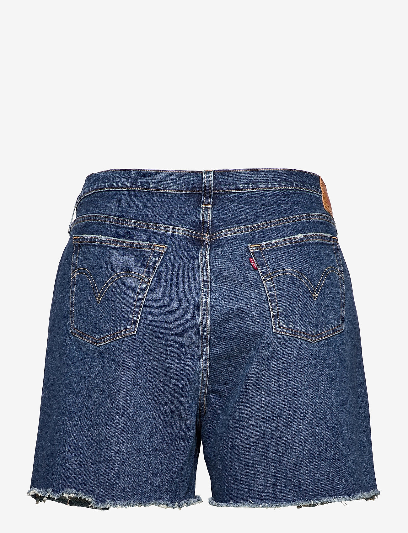 Levi's Plus Size - PL 501 ORIGINAL SHORT SALSA CH - med indigo - worn in - 1