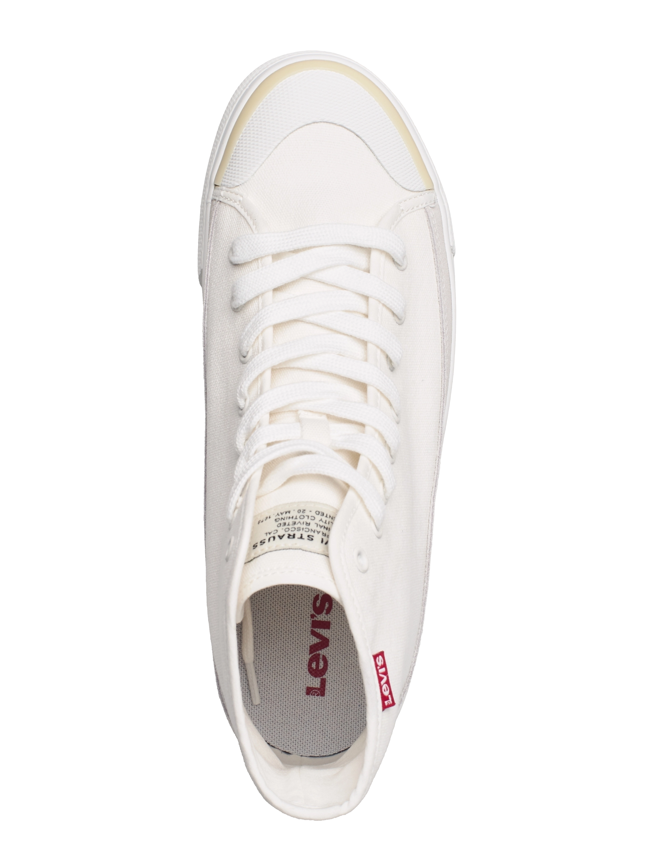 Levi's Shoes - SQUARE HIGH - brilliant white - 3