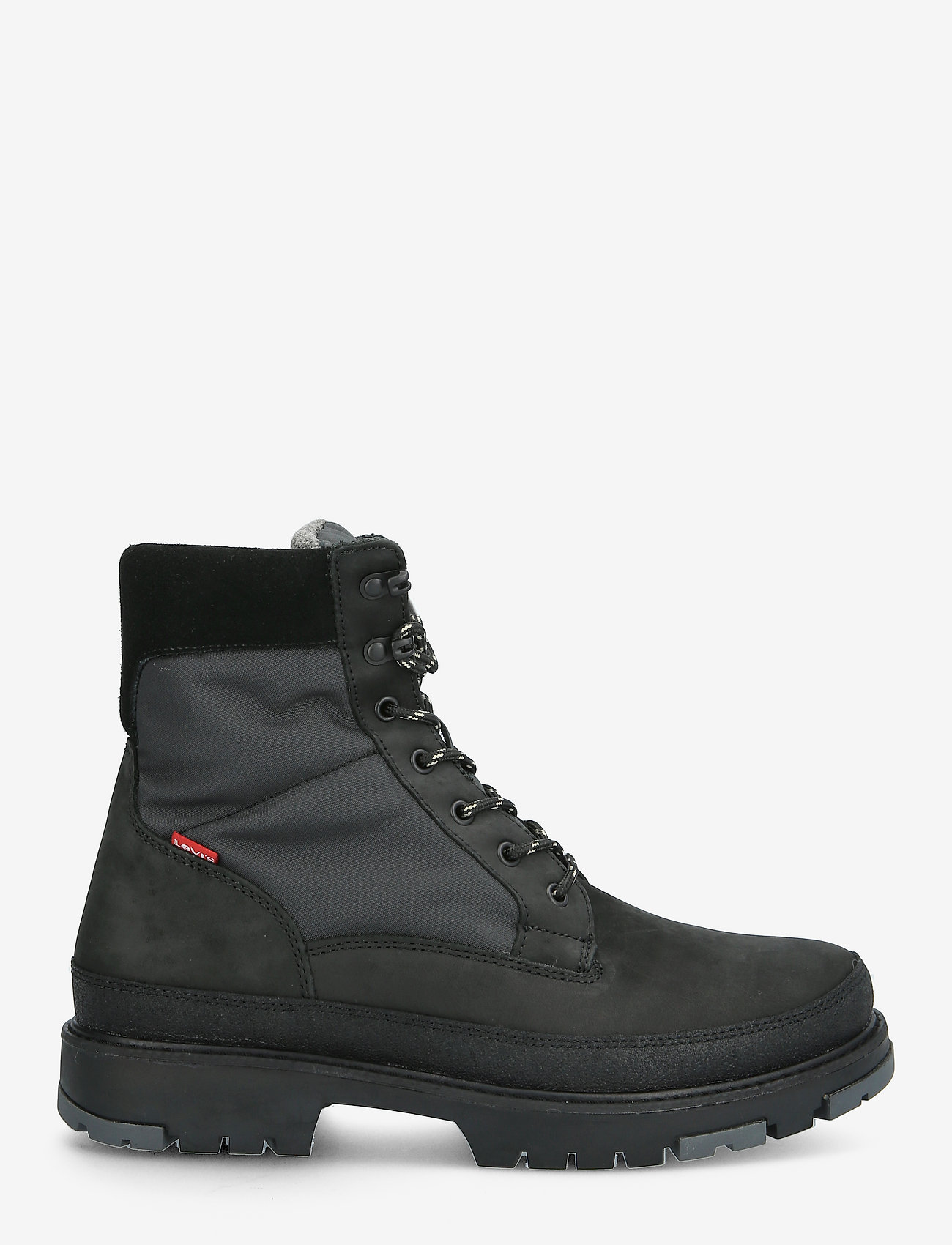 Levi's Shoes - TORSTEN QUILTED - veter schoenen - full black - 1