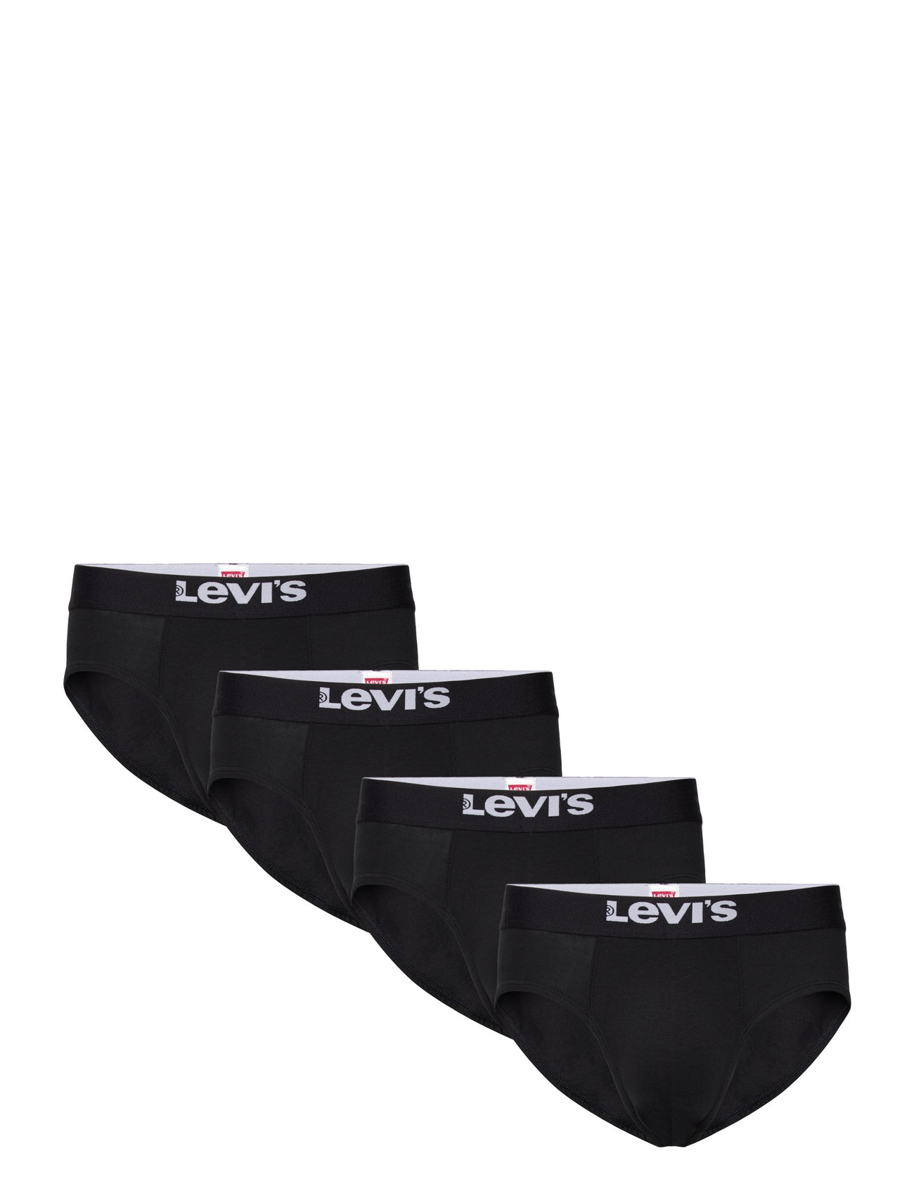 Levi's® Levis Men Solid Basic Brief Org Co 4P Ecom - Black - S