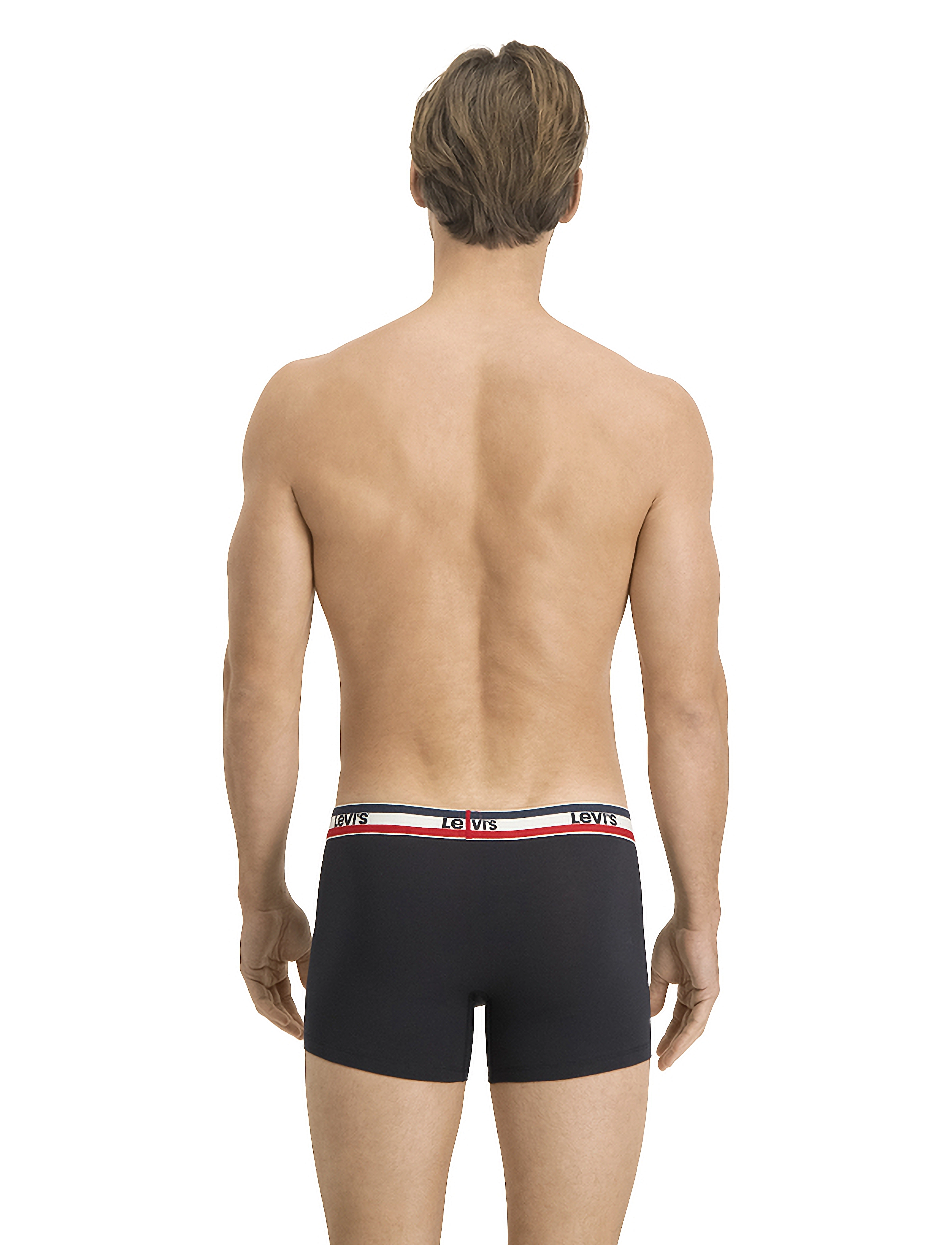 Levi's® - LEVIS MEN SPRTSWR LOGO BOXER BRIEF 3P - multipack underbukser - black / grey melange - 3