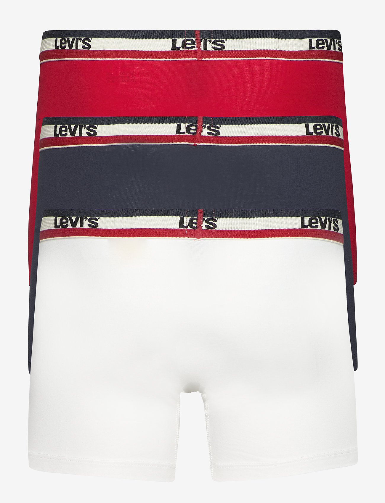 Levi's® - LEVIS MEN SPRTSWR LOGO BOXER BRIEF 3P - multipack underbukser - white / blue / red - 1