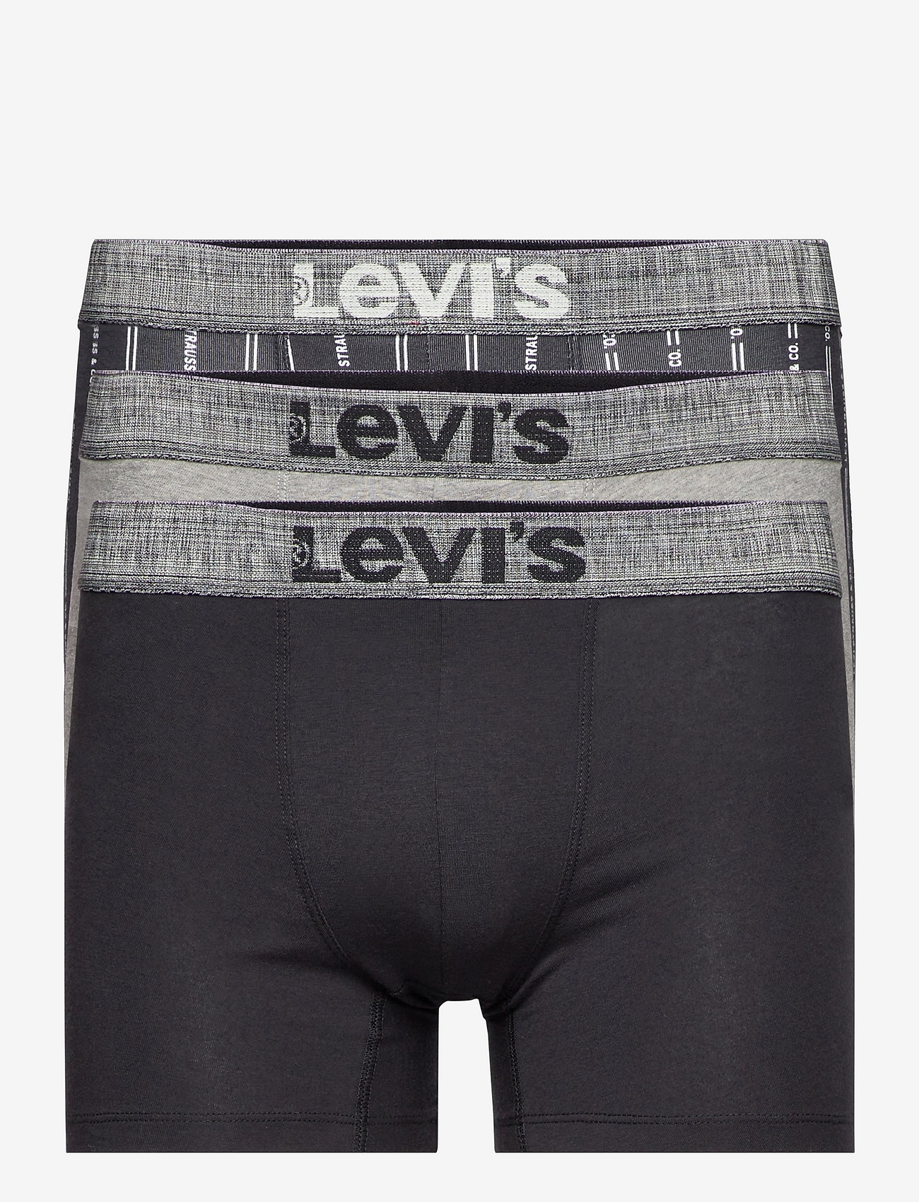 Levi´s - LEVIS MEN GIFTBOX STRIPES LOGO BOXE - black / grey - 0