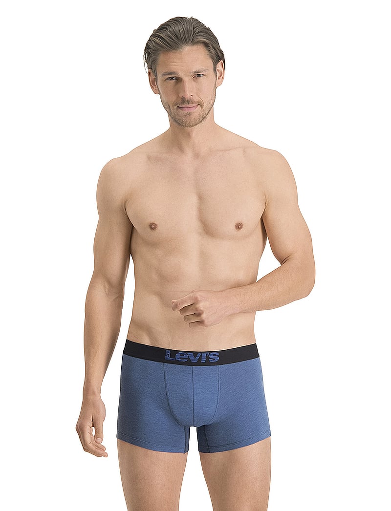 Levi's® - LEVIS MEN OPT ILL BOXER BRIEF ORG CO 2P - multipack underbukser - dark blue combo - 0