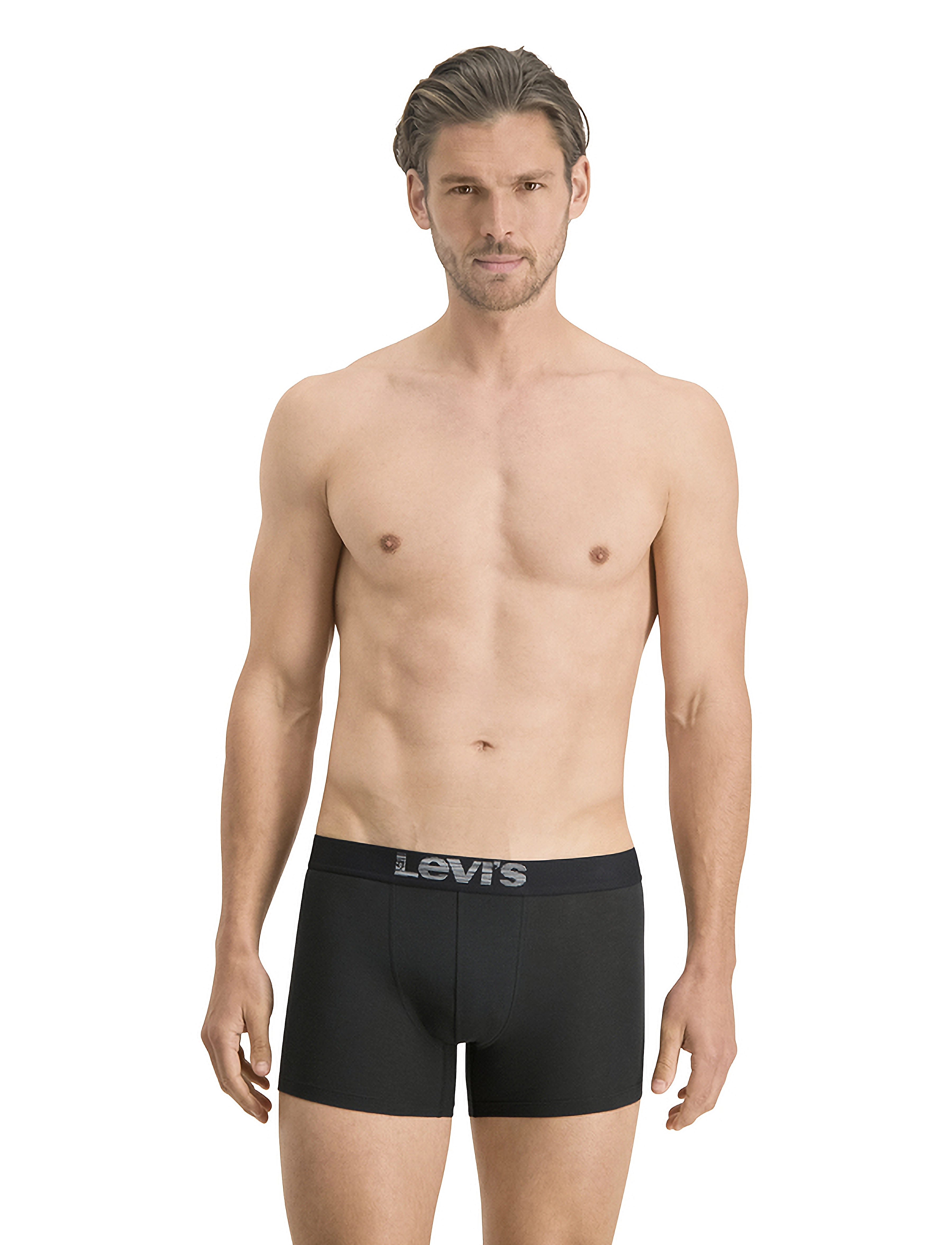 Levi's® - LEVIS MEN OPT ILL BOXER BRIEF ORG CO 2P - laveste priser - grey / black - 2