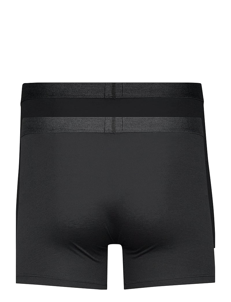 Levi's® - LEVIS MEN MELANGE WB BOXER BRIEF ORGANIC CO 2P - multipack kalsonger - black - 1