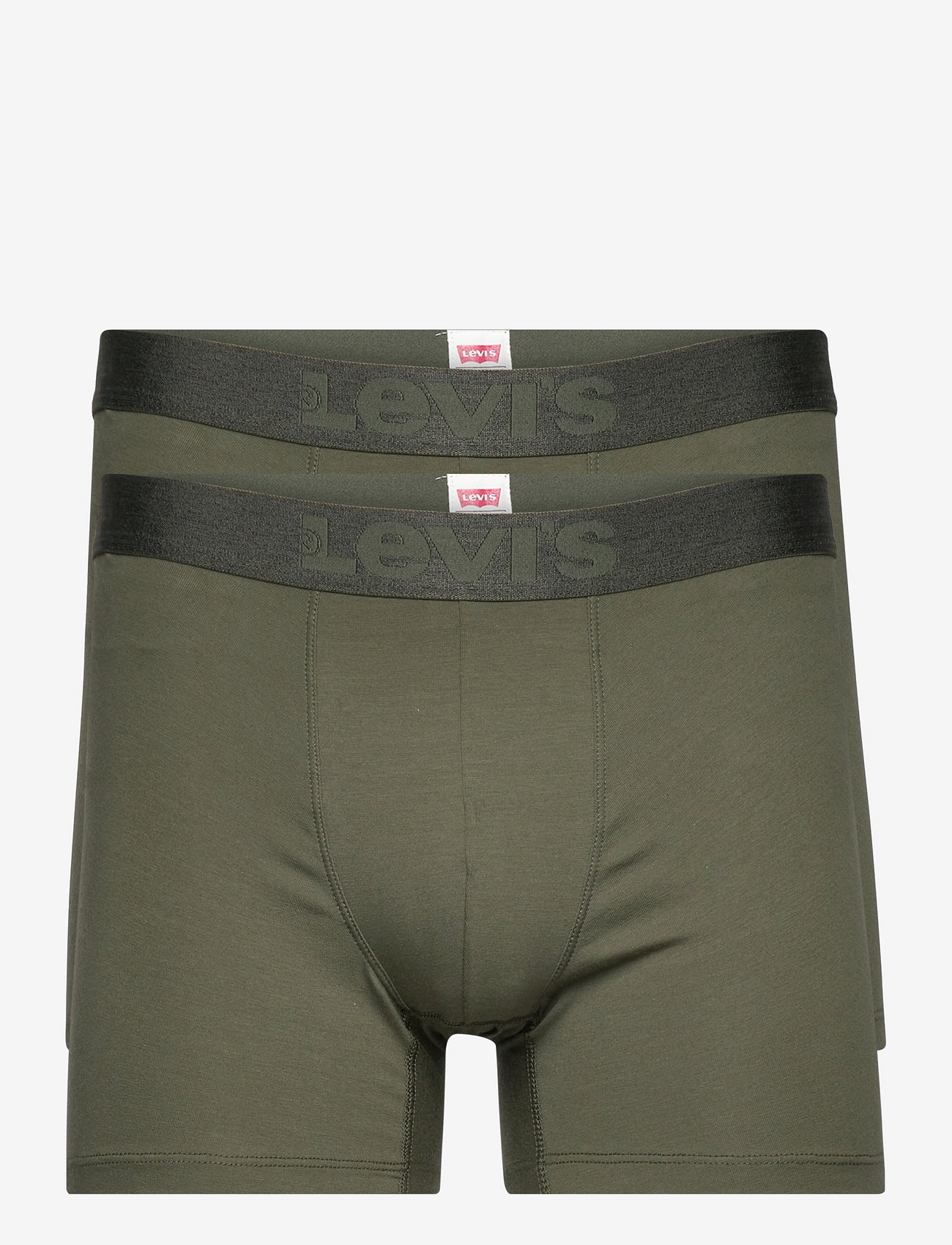 Levi's Herren-Boxerbriefs 2er Pack – Aus Bio-Baumwolle, Mit Gemustertem Bund, Bequem & Stylisch