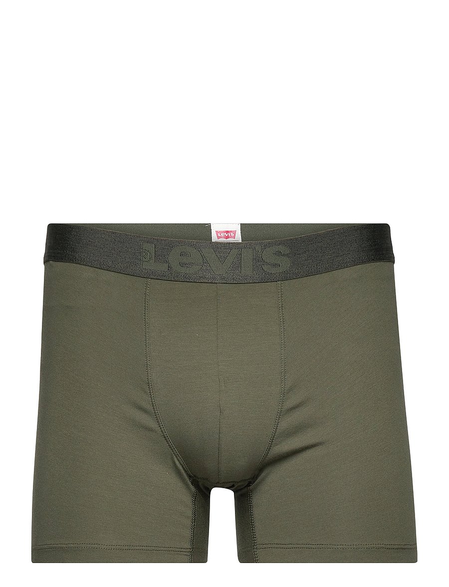 Levi's® - LEVIS MEN MEL WB BOXER BRIEF ORG CO 2P - aluspükste mitmikpakk - khaki - 2