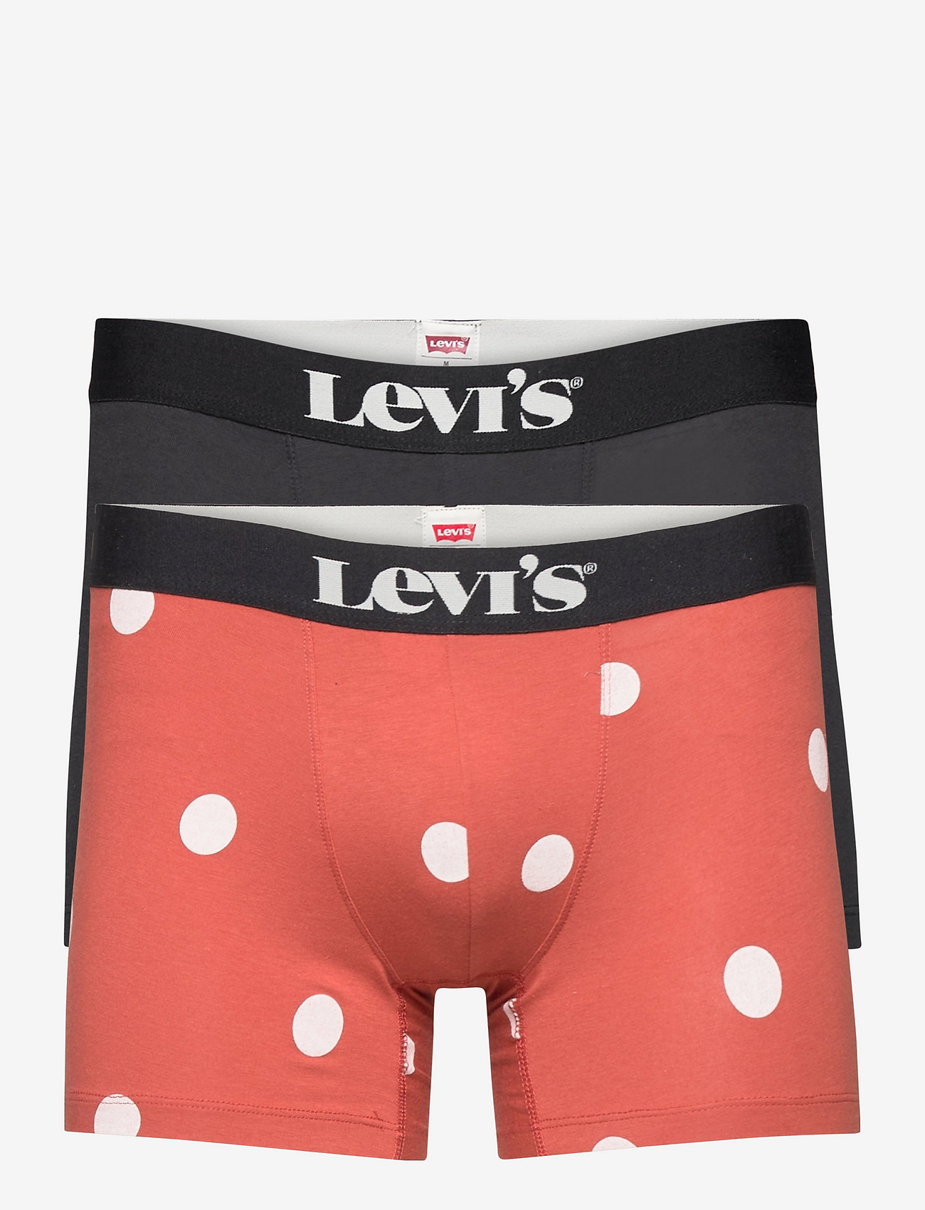Levi´s - LEVIS MEN CLARK BOXER BRIEF 2P - marsala - 0