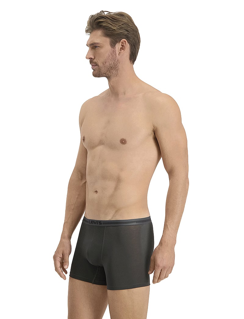 Levi's® - LEVIS MEN TENCEL BOXER BRIEF 2P - unterhosen im multipack - dark shadow - 3