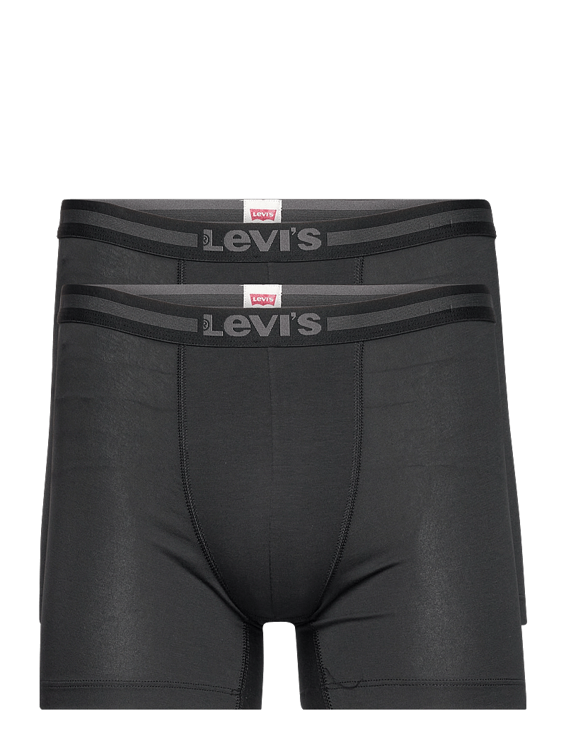 Levi's® - LEVIS MEN TENCEL BOXER BRIEF 2P - multipack underbukser - jet black - 1