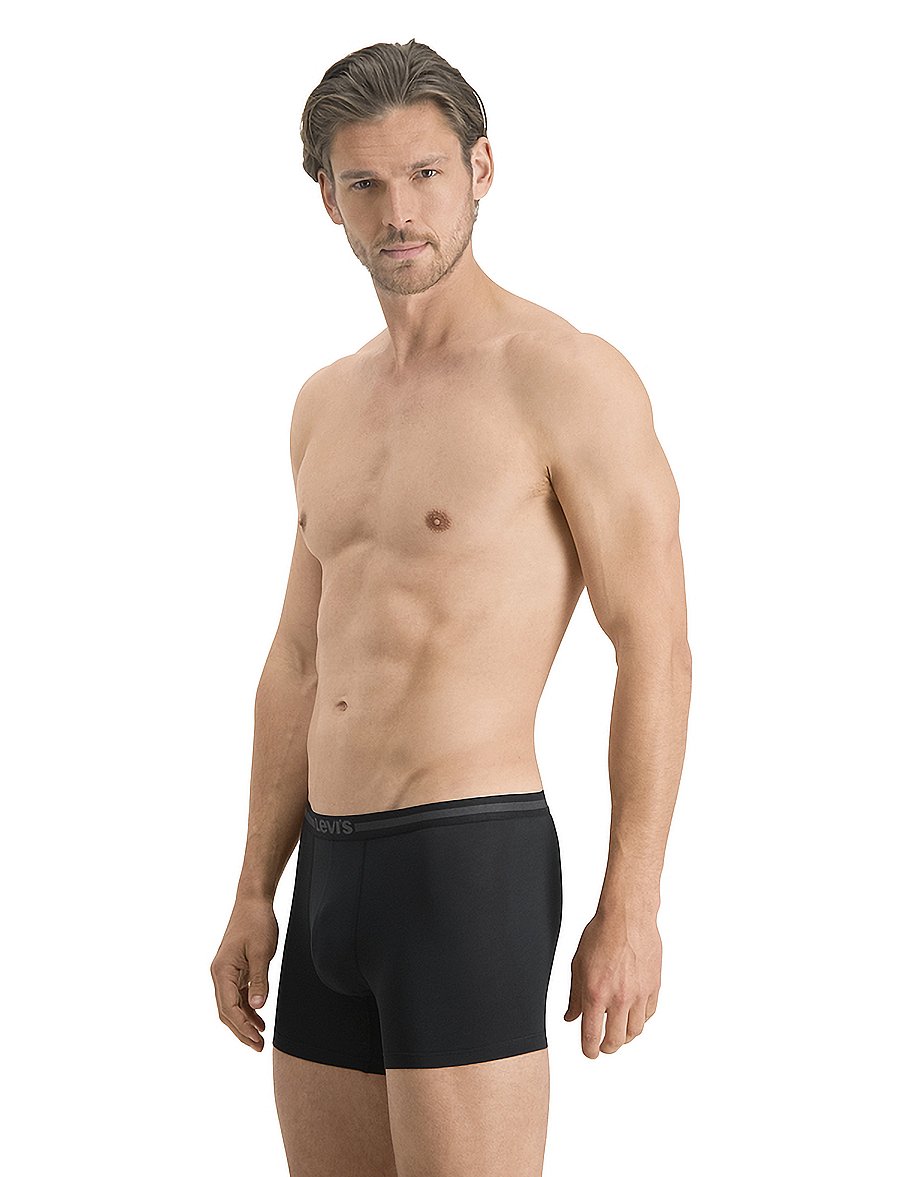 Levi's® - LEVIS MEN TENCEL BOXER BRIEF 2P - unterhosen im multipack - jet black - 3