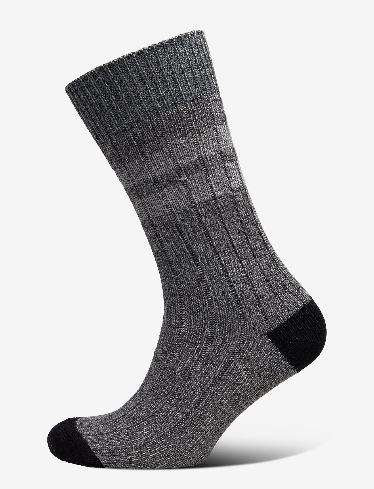 Levi´s - LEVIS REG CUT BOOTSOCK SPORT STRIPE - grey / black - 0