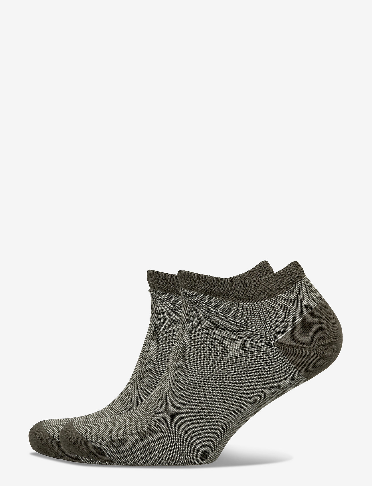 Levi´s - LEVIS LOW CUT LOGO MICRO STRIPE 2P - khaki - 0