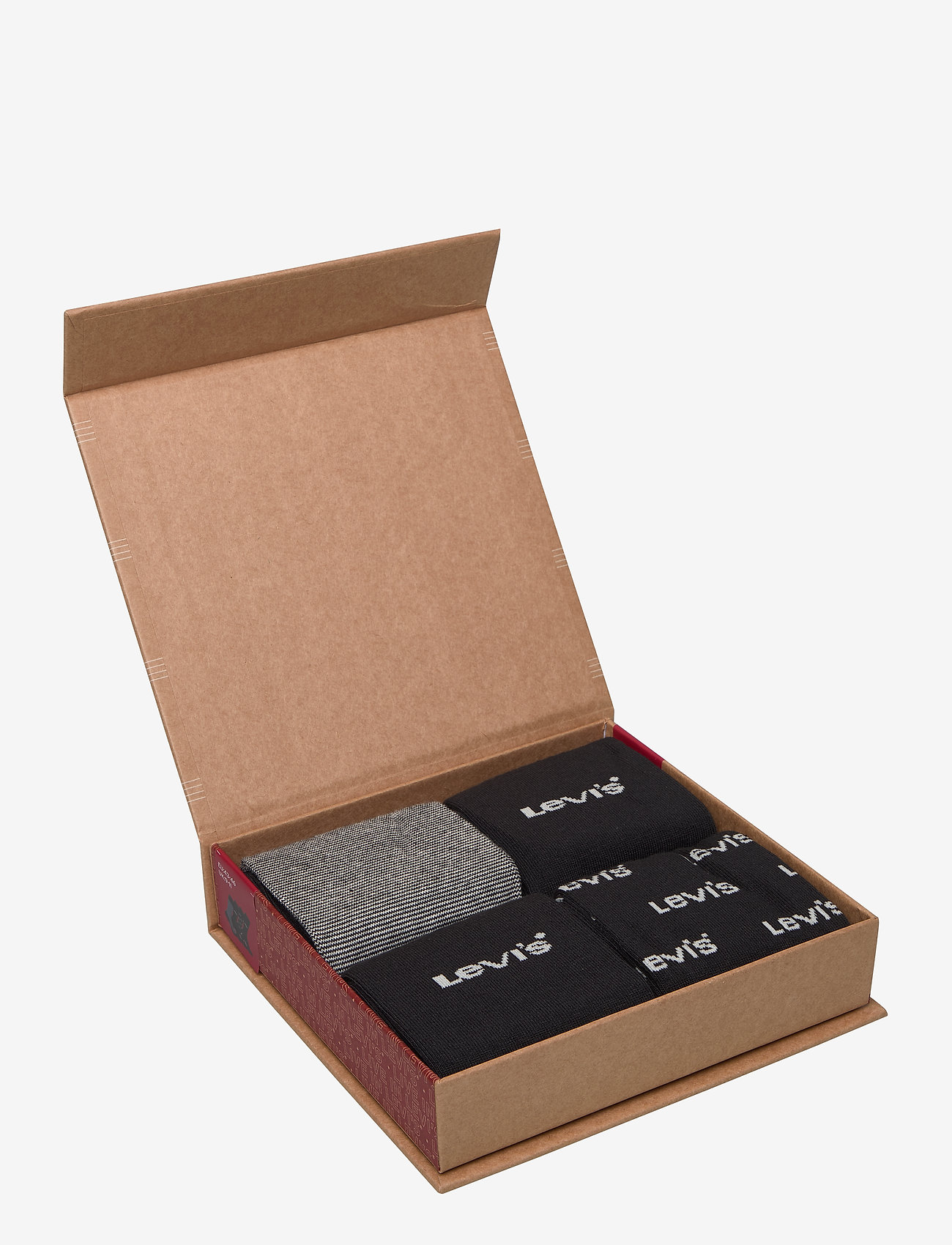 Levi´s - LEVIS GIFTBOX REG CUT LOGO BANNER 4 - black combo - 1