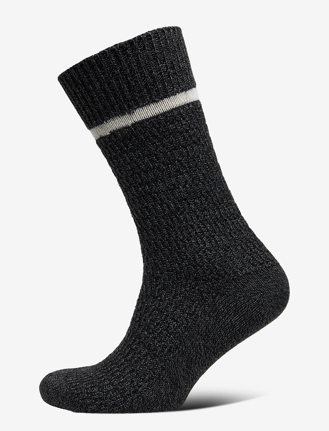 LEVIS REG CUT BOOTSOCK OTTOMAN WOOL - BLACK COMBO