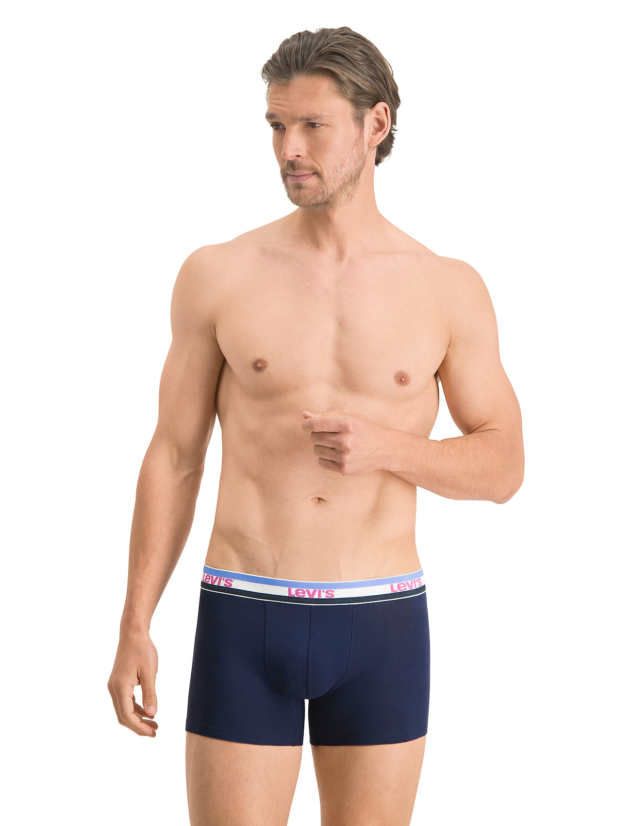 Levi´s - LEVIS MEN GIFTBOX LOGO BOXER BRIEF - blue combo - 3