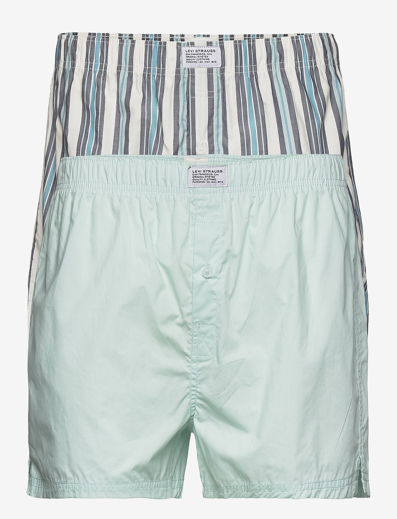 Levi´s - LEVIS MEN SUMMER STRIPE WOVEN BOXER - starlight blue - 0