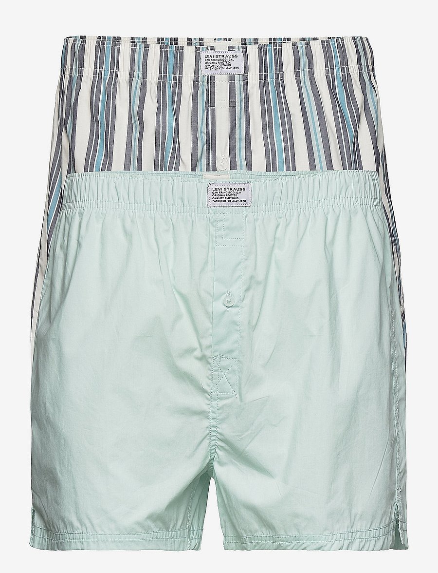 Levi´s - LEVIS MEN SUMMER STRIPE WOVEN BOXER - starlight blue - 0