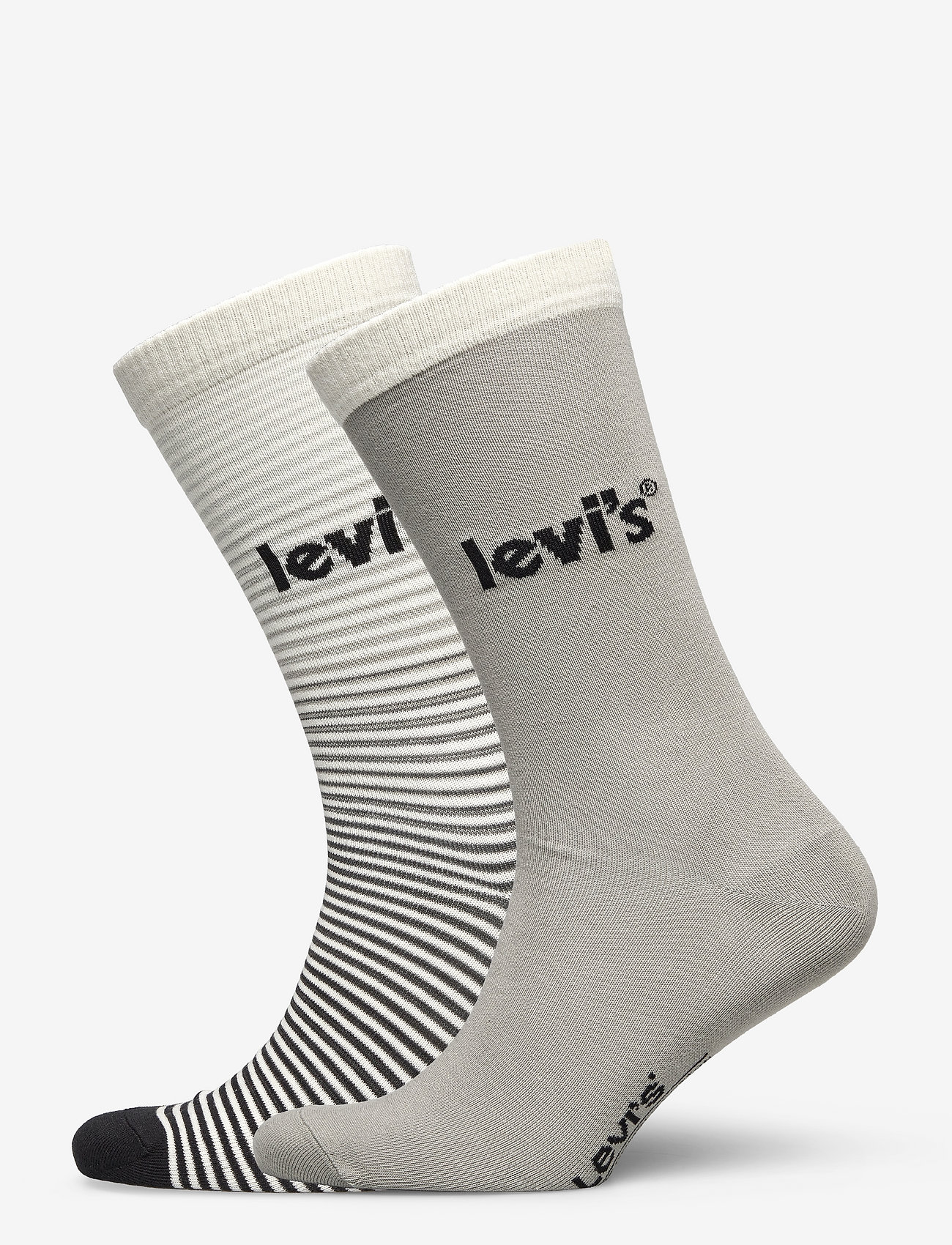 Levi´s - LEVIS UNISEX LOGO STRIPE REGULAR CU - black grey combo - 0