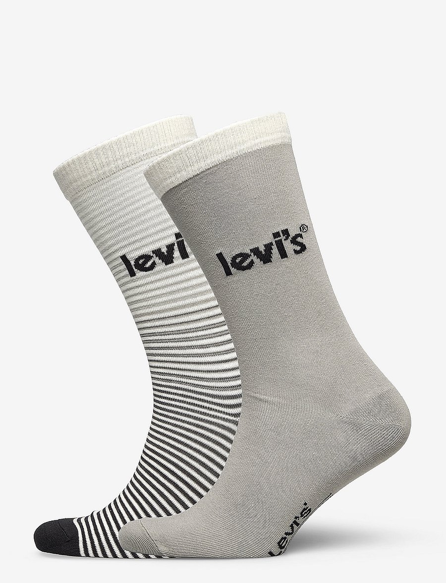 Levi´s - LEVIS UNISEX LOGO STRIPE REGULAR CU - black grey combo - 0