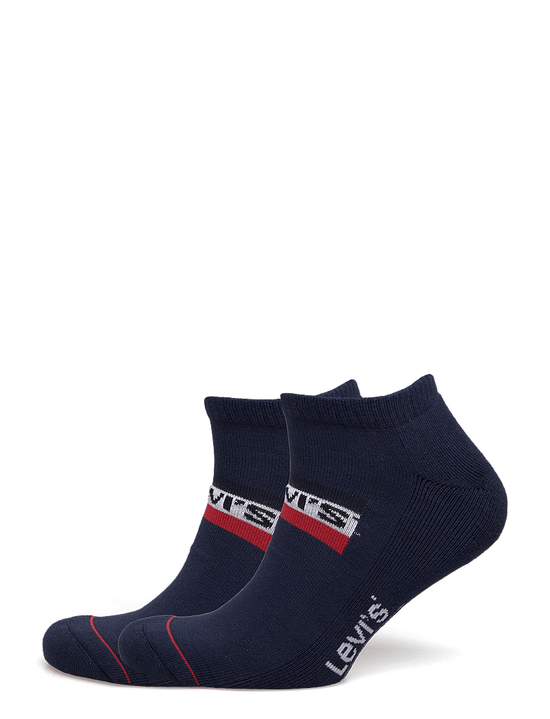 Levi's® - LEVIS LOW CUT SPRTWR LOGO 2P - skarpetki w wielopaku - dress blues - 0
