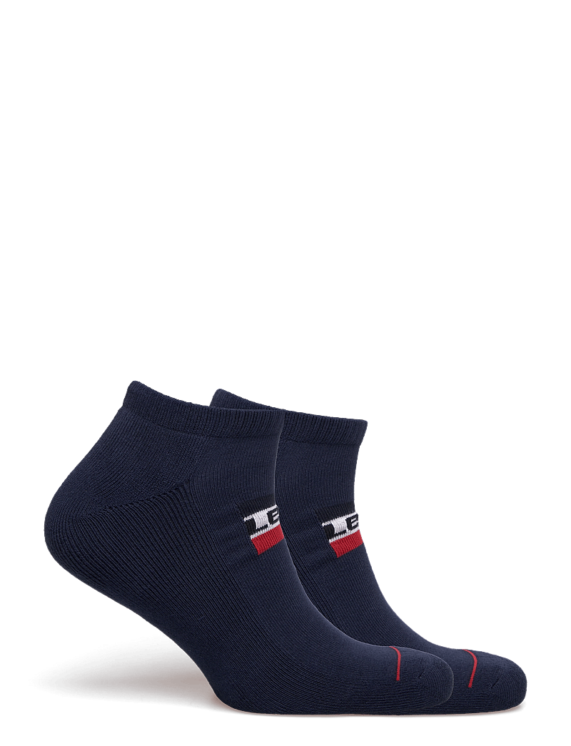 Levi's® - LEVIS LOW CUT SPRTWR LOGO 2P - skarpetki w wielopaku - dress blues - 1