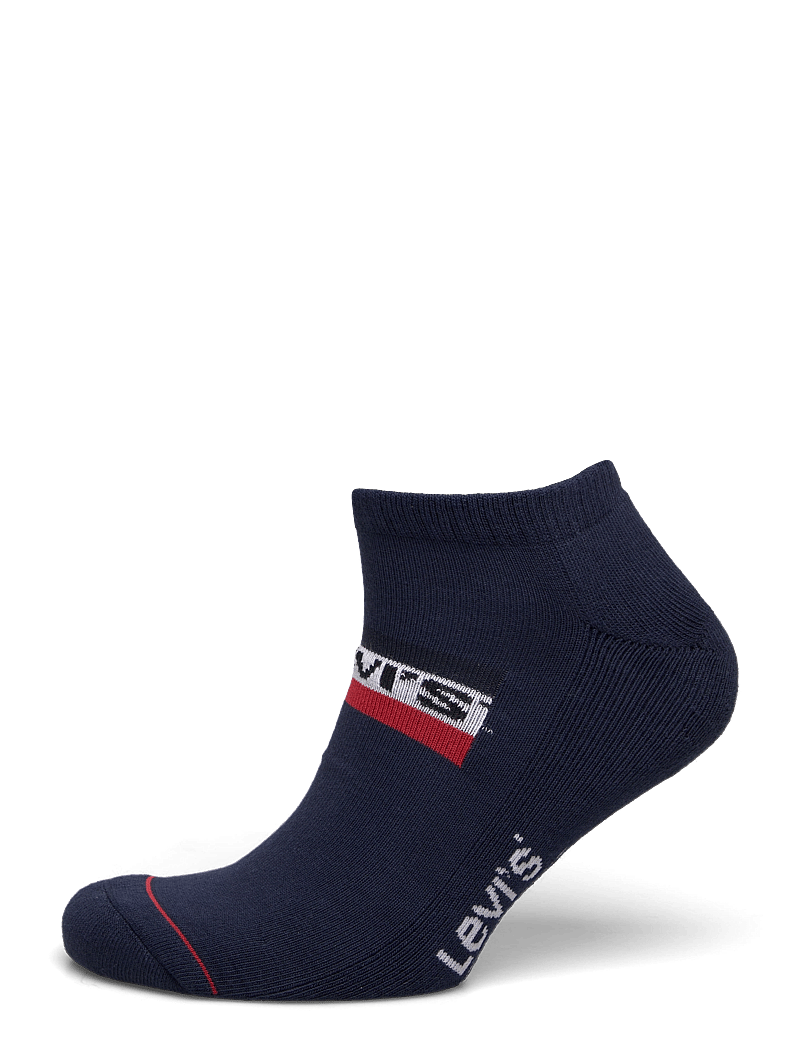 Levi's® - LEVIS LOW CUT SPRTWR LOGO 2P - skarpetki w wielopaku - dress blues - 2