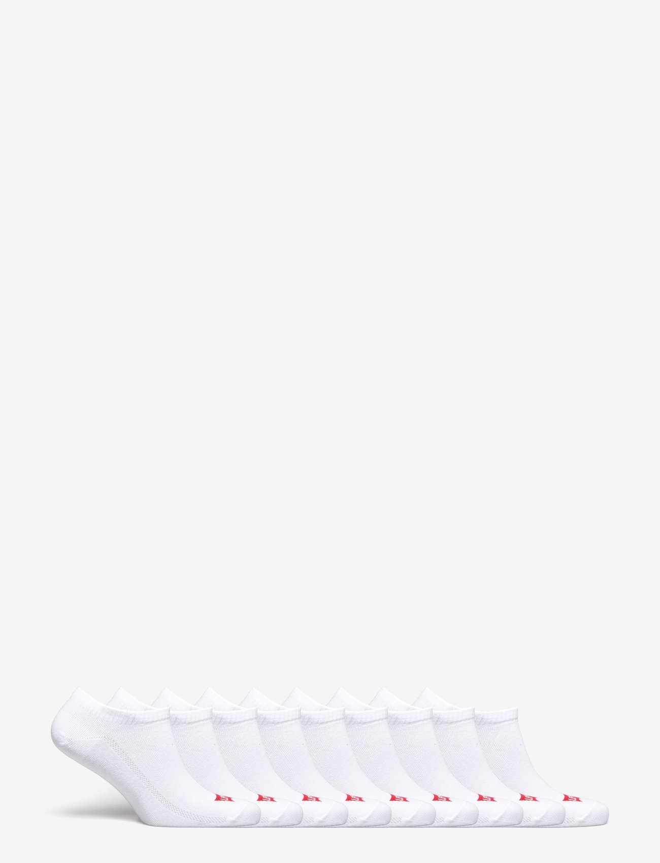 Levi´s - LEVIS LOW CUT BATWING LOGO 9P ECOM - white - 1