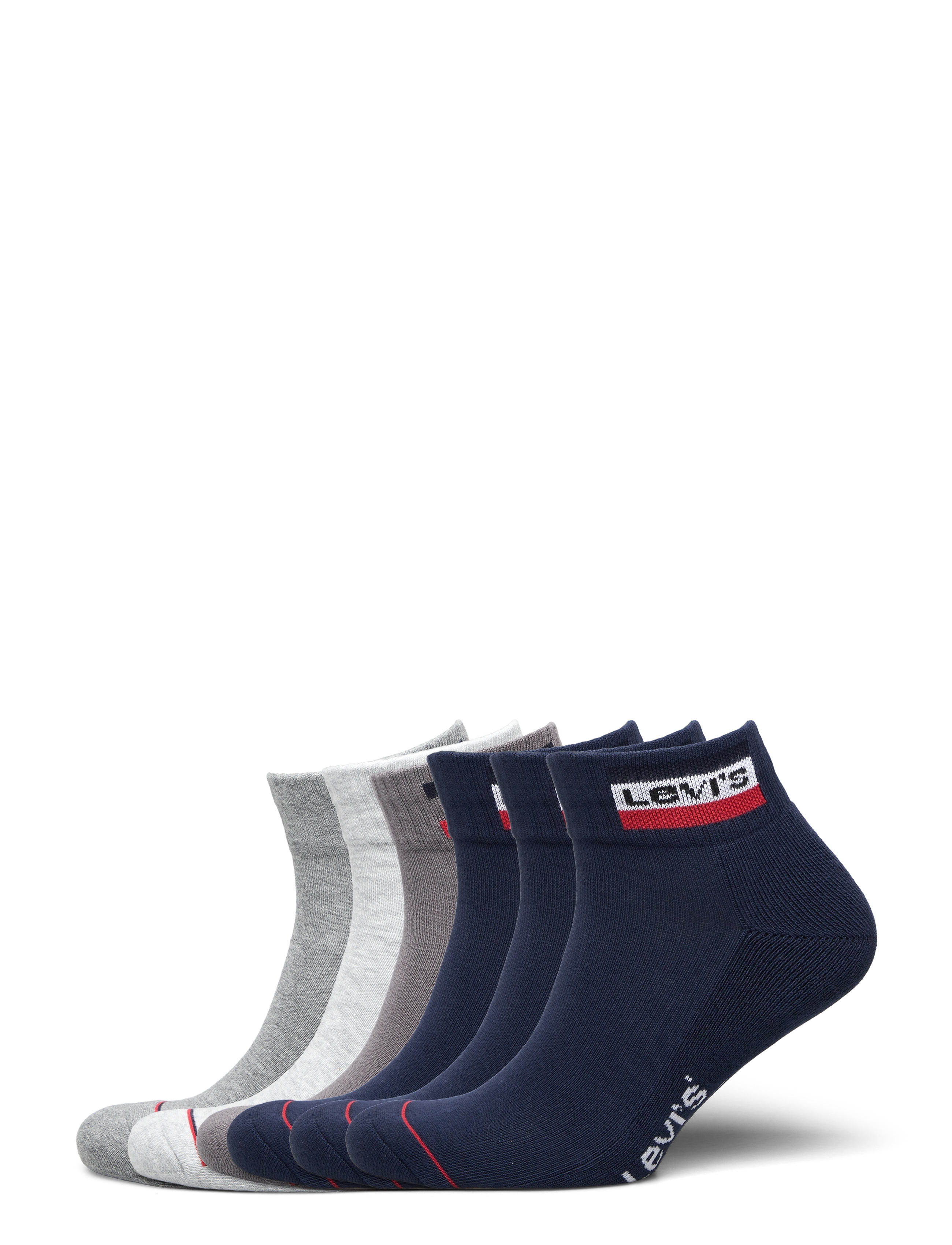 LEVI'S Levis Mid Cut Sprtwr Logo 6P Ecom Navy - 35-38 - Herren