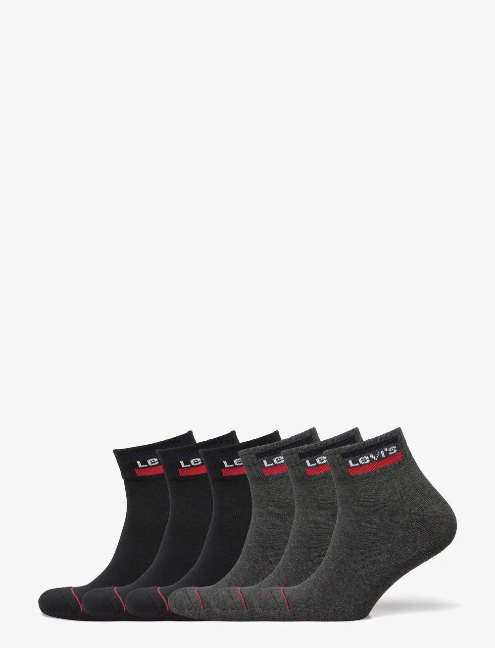 Levi s Levis Mid Cut Sprtwr Logo 6p Ecom Ankle socks Boozt