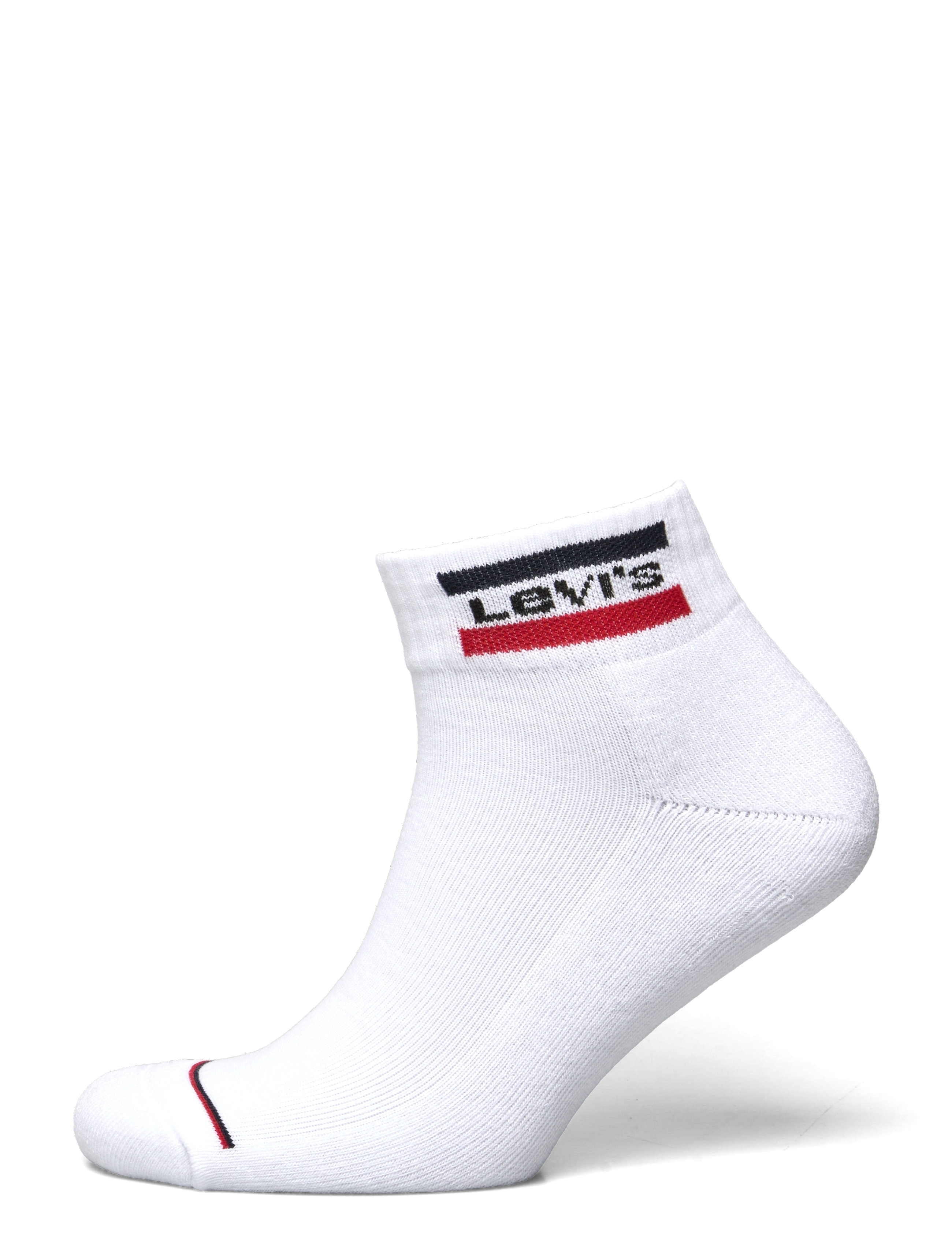 Levi's® - LEVIS MID CUT SPRTWR LOGO 6P ECOM - multipack strumpor - white/grey - 3