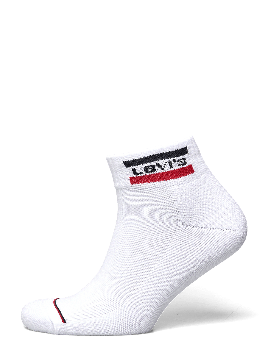 Levi's® - LEVIS MID CUT SPRTWR LOGO 6P ECOM - multipack strumpor - white/grey - 3