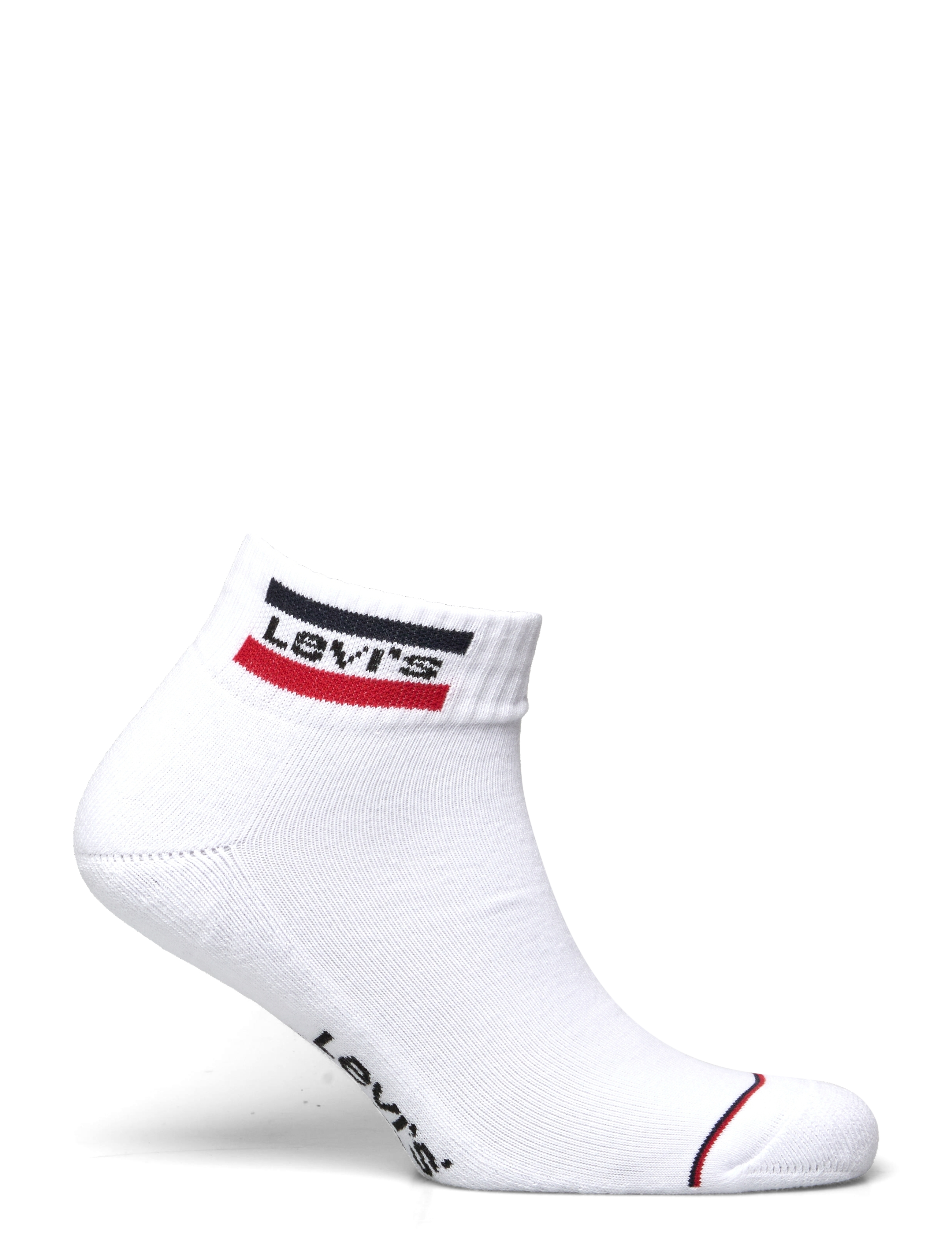 Levi's® - LEVIS MID CUT SPRTWR LOGO 6P ECOM - multipack strumpor - white/grey - 4