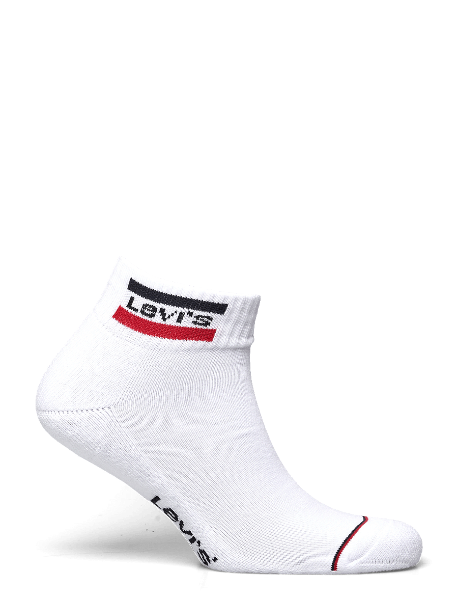 Levi's® - LEVIS MID CUT SPRTWR LOGO 6P ECOM - multipack strumpor - white/grey - 4