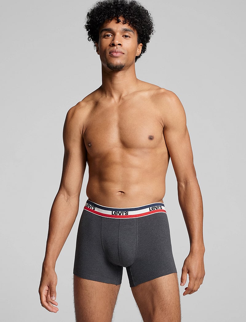 Levi's® - LEVIS MEN SPW LOGO BOXER BRIEF ORG 2P - aluspükste mitmikpakk - red/black - 2
