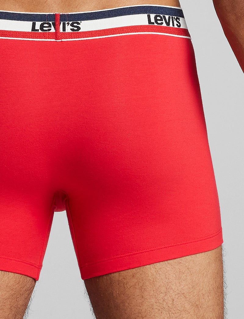Levi's® - LEVIS MEN SPW LOGO BOXER BRIEF ORG 2P - aluspükste mitmikpakk - red/black - 5