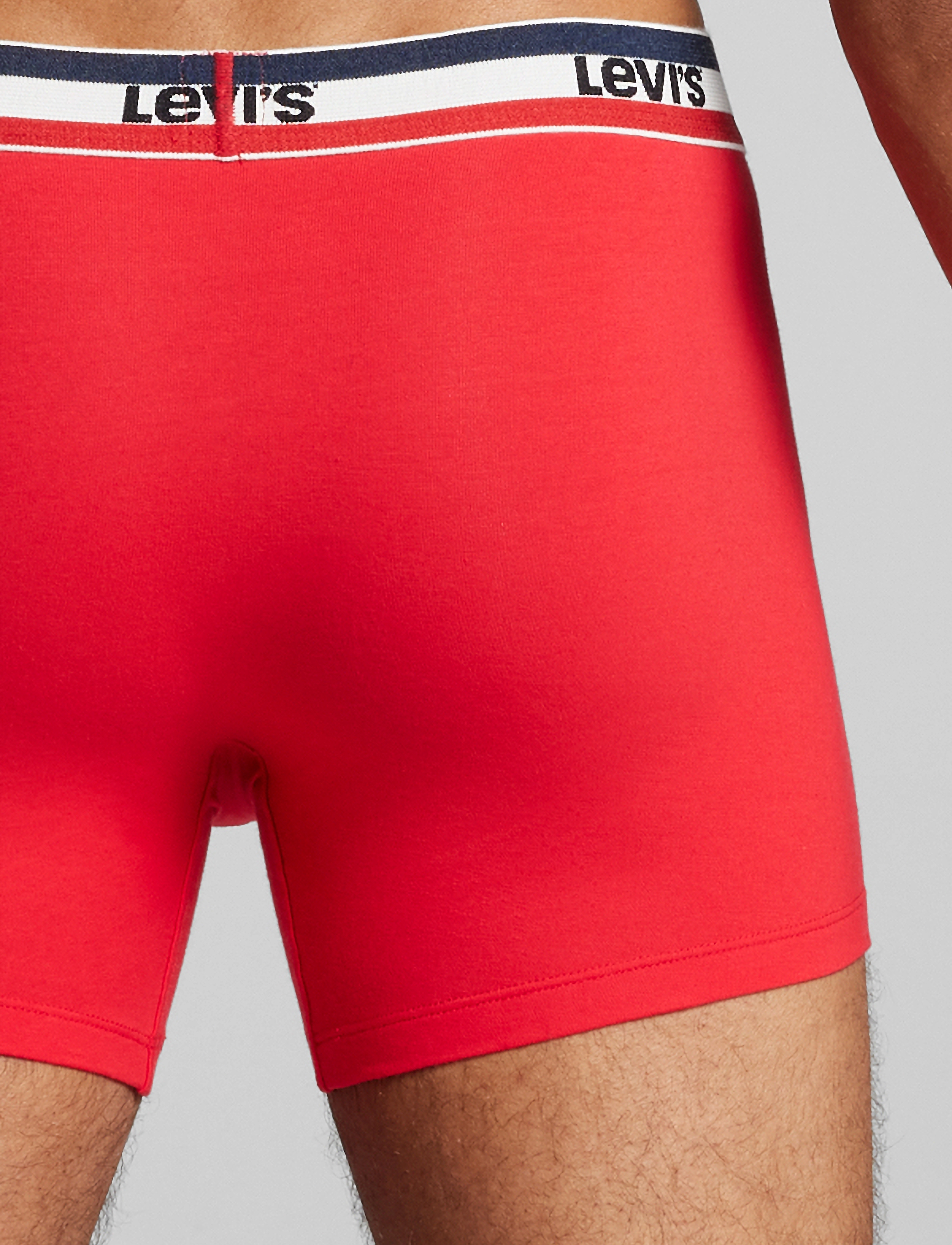 Levi's® - LEVIS MEN SPW LOGO BOXER BRIEF ORG  2P - red/black - 5