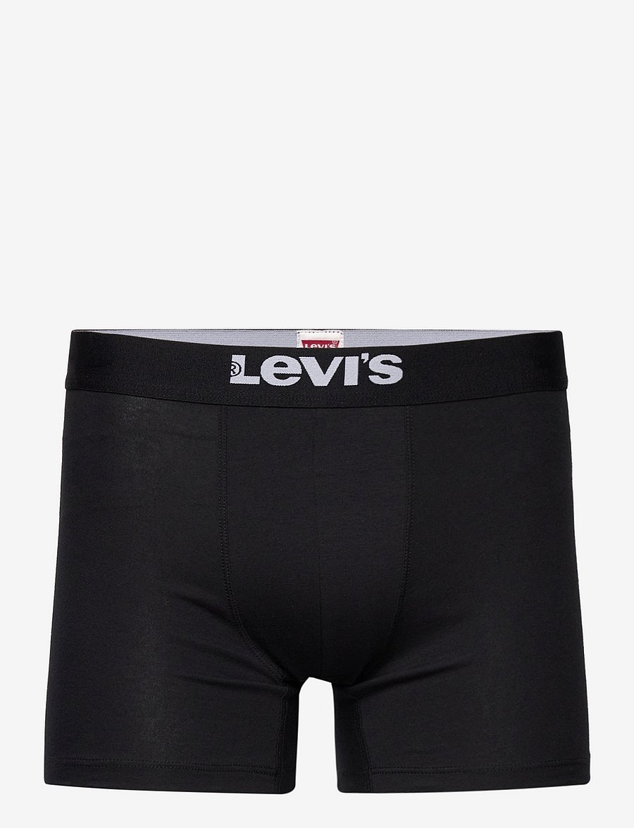 Levi's® - LEVIS MEN SOLID BASIC BOXER BRIEF ORG CO 4P ECOM - multipack underbukser - black - 2