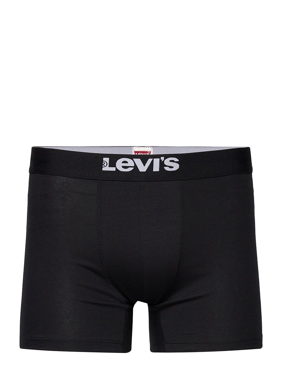 Levi's® - LEVIS MEN SOLID BASIC BOXER BRIEF ORG CO 4P ECOM - multipack underbukser - black - 2