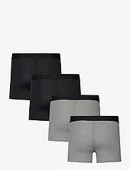 Levi´s - LEVIS MEN SOLID BASIC BOXER BRIEF O - laveste priser - black/mid grey melange - 2