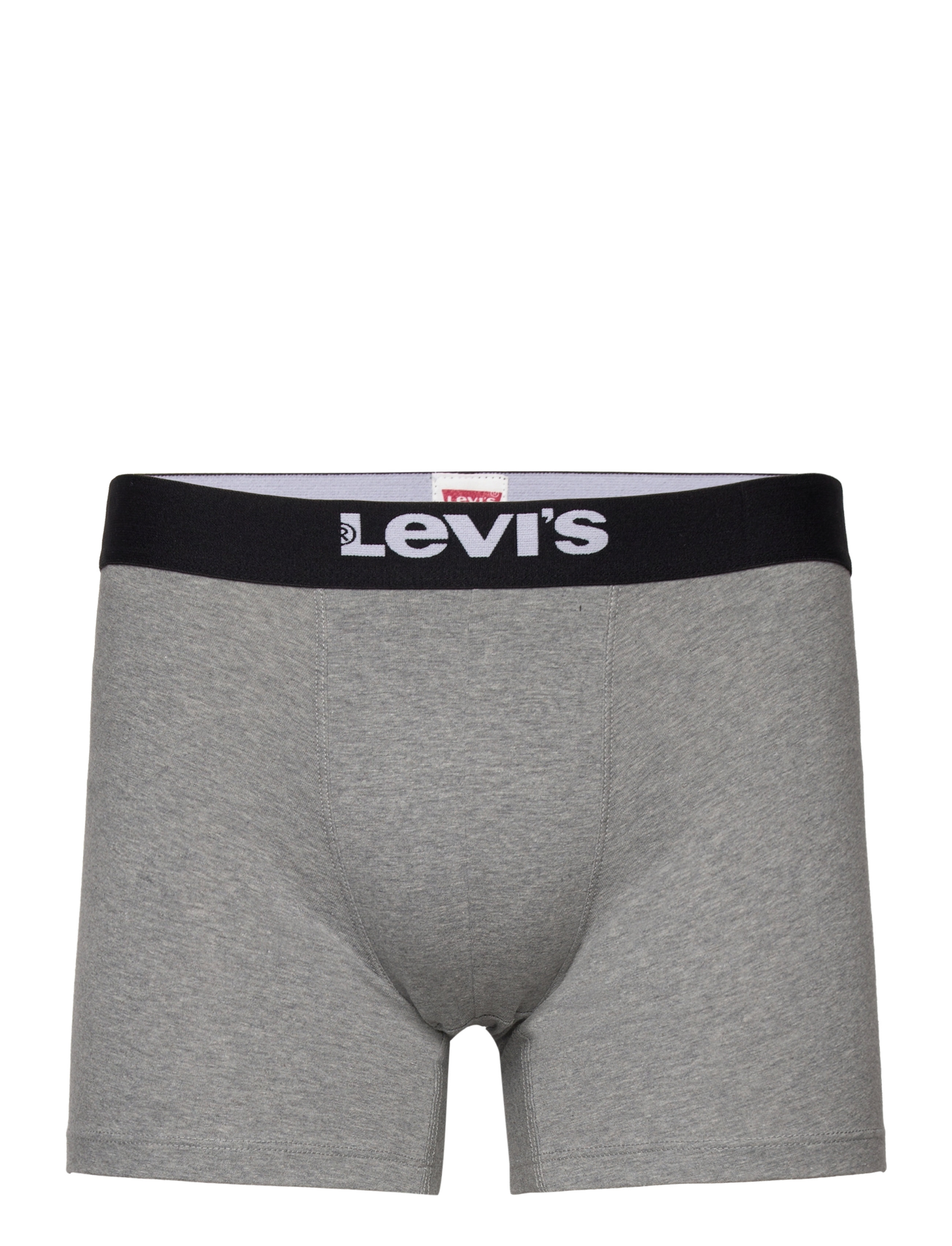 Levi's® - LEVIS MEN SOLID BASIC BOXER BRIEF ORG CO 4P ECOM - multipack underpants - black/mid grey melange - 3
